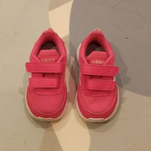 Toddler pink Adidas Sneakers
